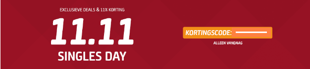 Singlesday korting